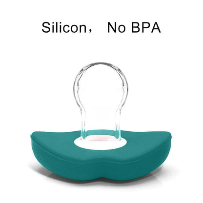 B Baosity Lip Shaped Pacifier In Dark Green (photo 2)