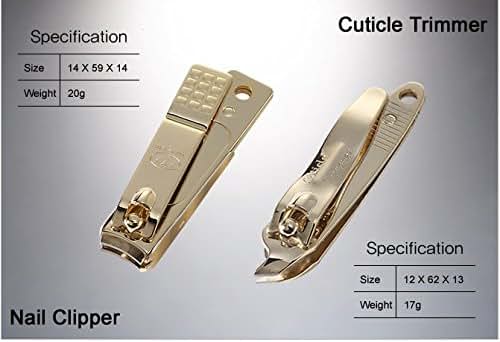 Three Seven (777) Travel Manicure Grooming Kit 6-Piece Nail Clipper Set (TS-5300WG) (photo 3)