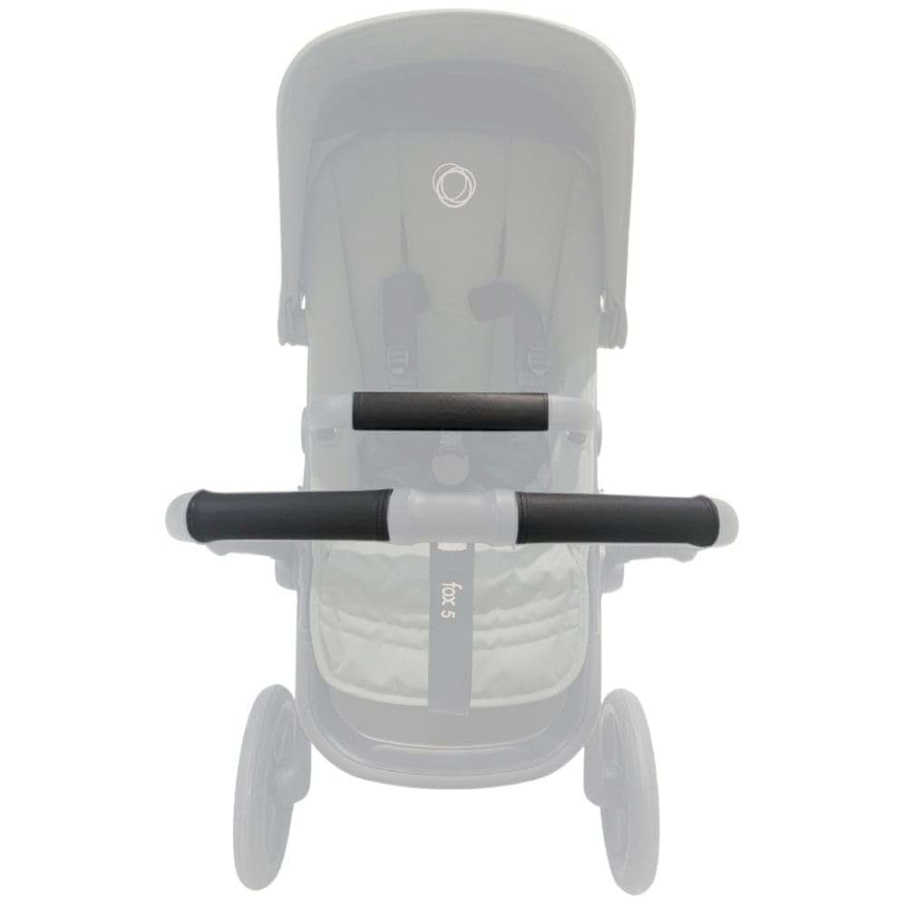 PROTEC TIF | Pack of Leatherette Protective Covers for Handlebar and Carrying Handle Compatible with Bugaboo FOX 5