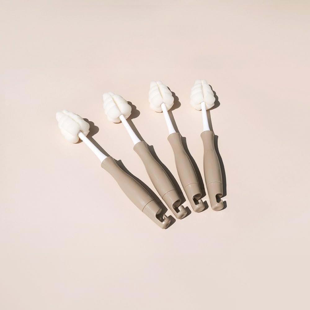 Grosmimi All in One Bottle and Teat Cleaning Foam Brush Pack of 4 (photo 2)