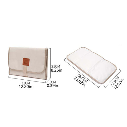 Rooyar Foldable Waterproof Diaper Changing Pad for Newborn Travel