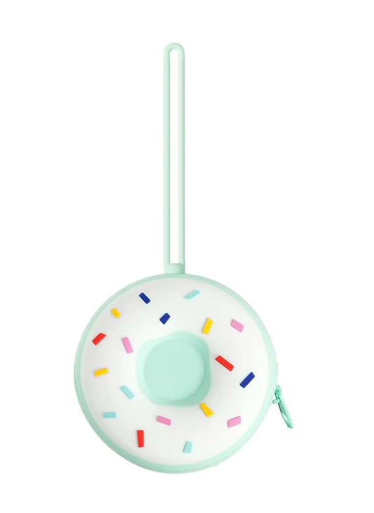 Snug Toto Green Donut Pacifier Holder Case