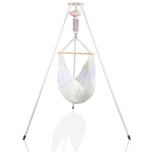 OlaNesheiwat Electric Baby Swing in Pink for Newborn Infants