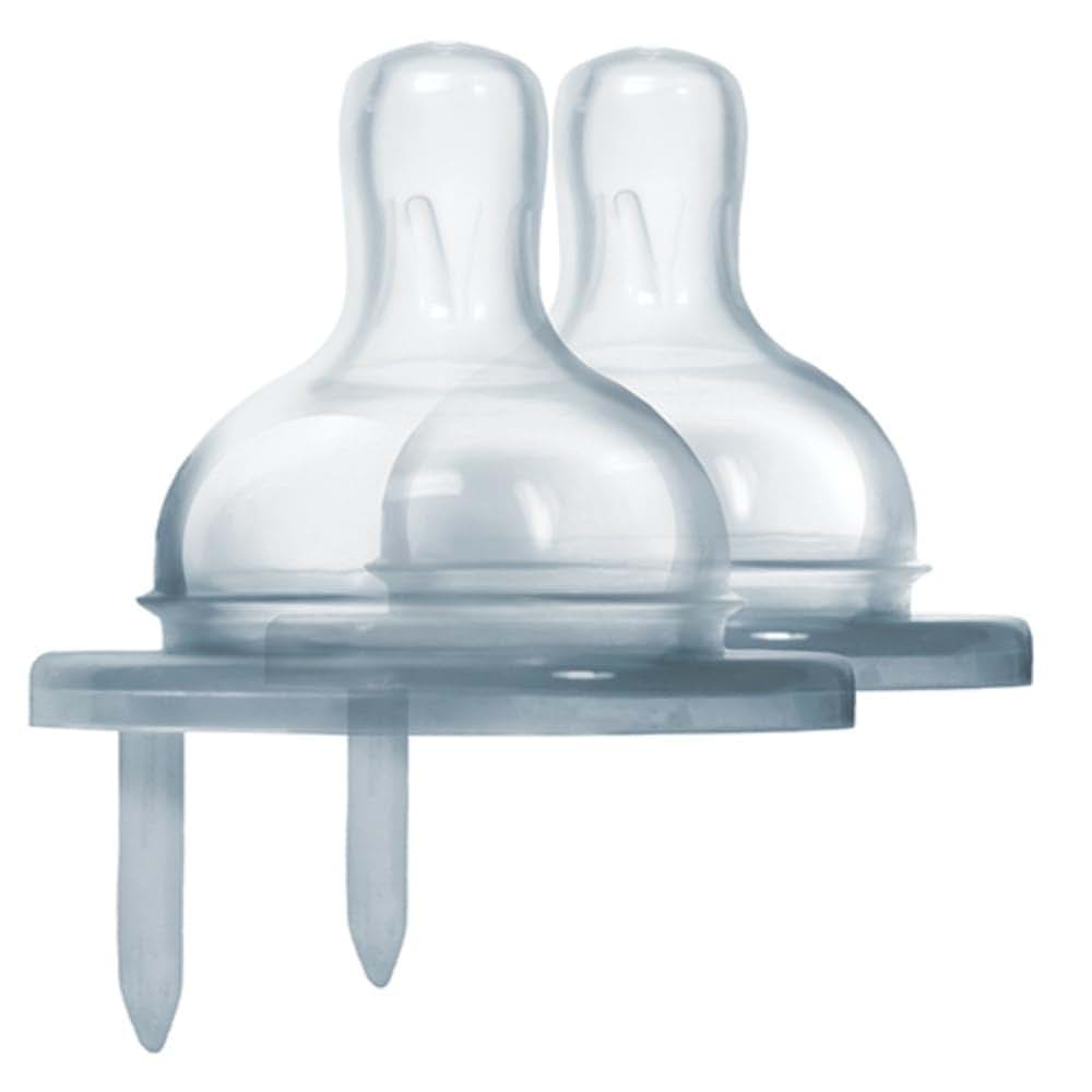 Pura Slow Flow Infant Bottle Nipple 2-Pack