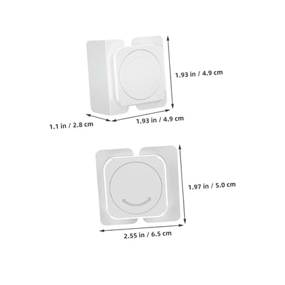 INOOMP 6pcs Child Safety Locks Adhesive Latches