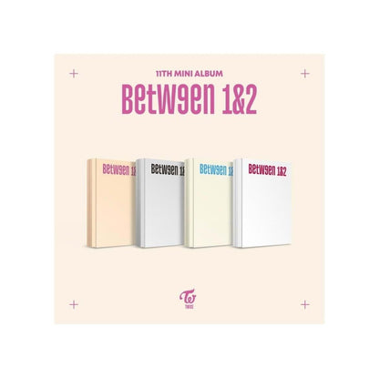 DREAMUS TWICE BETWEEN 1&2 11th Mini Album 4 Version SET CD+1p Folding Poster On Pack+PhotoBook+1p Polaroid+Crosscode