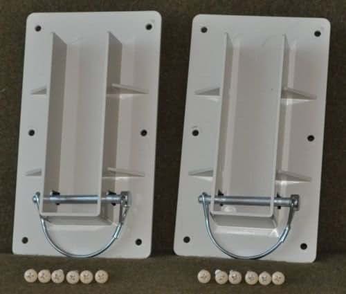 IFP 2 Rail Invisa-Gate Kit Almond