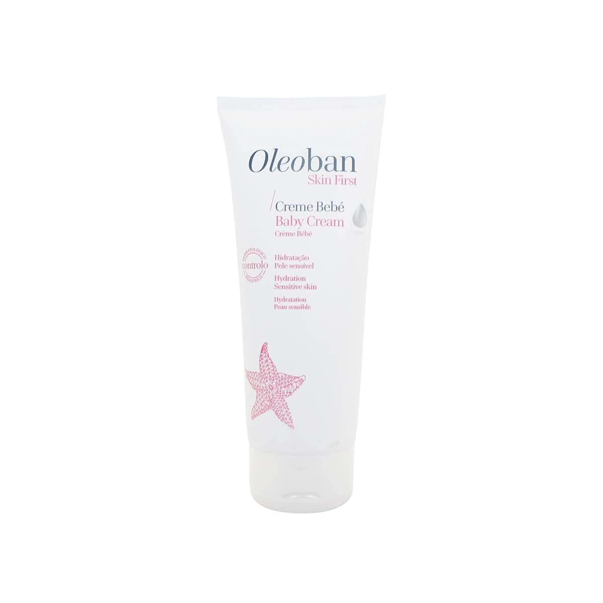 Oleoban Baby Cream 200g for Sensitive Skin, Whole Body Moisturizer