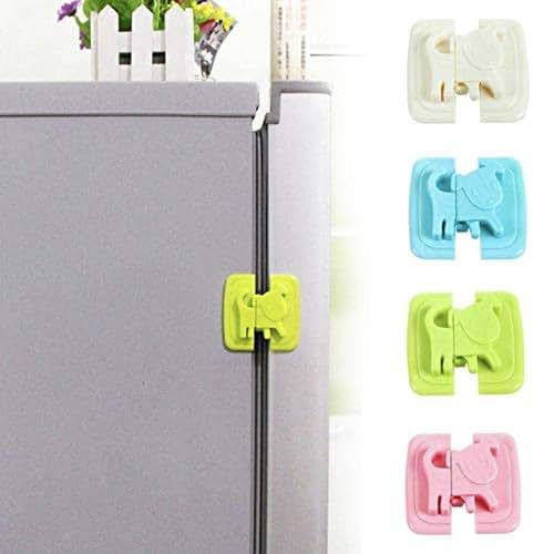 Puppy Shaped Refrigerator Door Lock for Kids and Toddlers