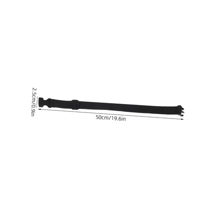 Kisangel 4-Piece Child-Proof Refrigerator Lock And Cabinet Safety Strap, Black Nylon