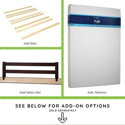 Delta Children Solid Wood Conversion Kit Bed Rails for Skylar Crib Full Size