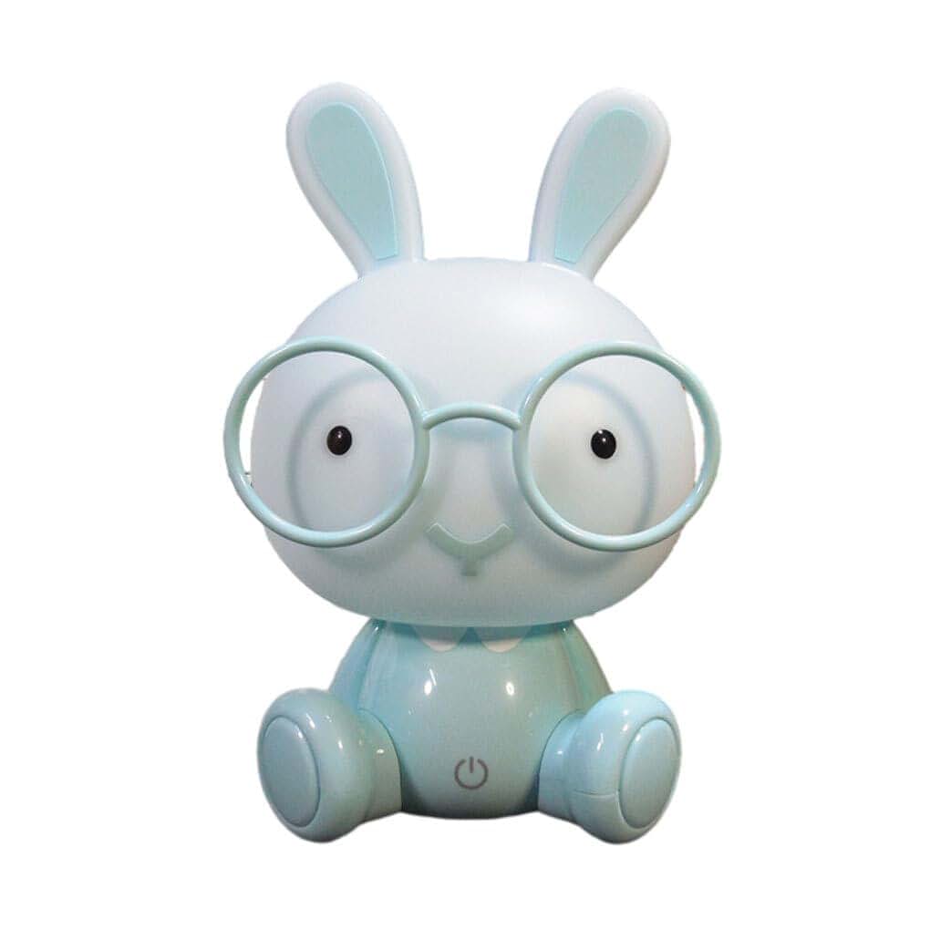 WUUISDNX Three light colours - LED rabbit night light for a customizable atmosphere ABS night light table lamp, 55003B