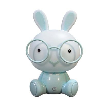 WUUISDNX Three light colours - LED rabbit night light for a customizable atmosphere ABS night light table lamp, 55003B