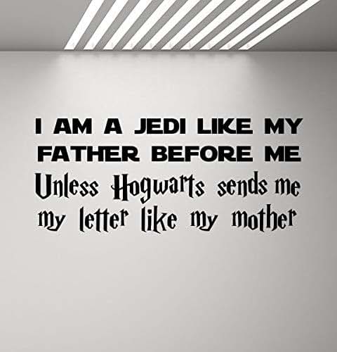 CarolGreyDecals Wall Decal - Jedi Quote Vinyl Sticker
