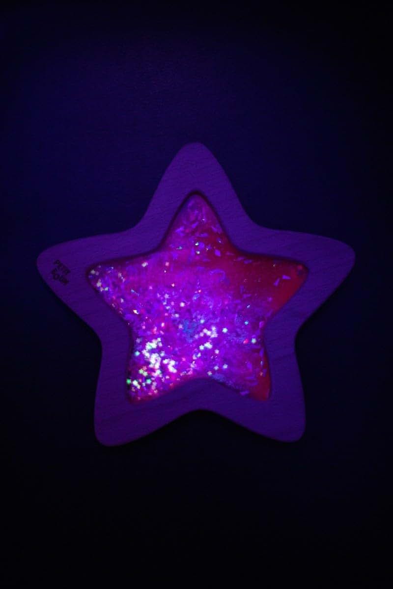 Petit Boum Flow Star Nebula Sensory Star In Pink (photo 4)