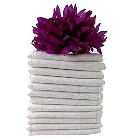 Brandilo 84 Pack Reusable Cotton Cloth Diapers - Large White (photo 4)