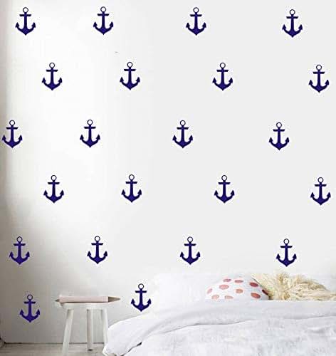 YOYOYU Art Home Decor DIY 48-Piece Anchor Wall Sticker Set