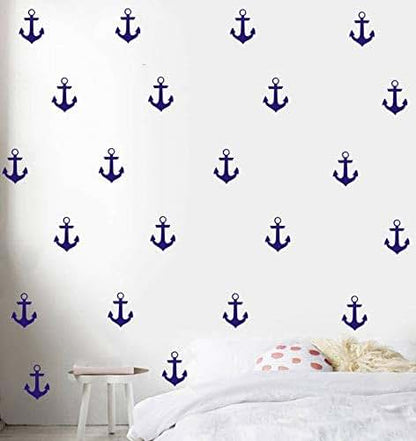 YOYOYU Art Home Decor DIY 48-Piece Anchor Wall Sticker Set