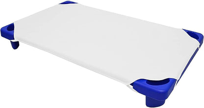 Estar Bedding Preschool Cot Sheets Toddler Daycare/Pre-School Cot Sheet Corner Elastic Loops Cot Bed Fitted