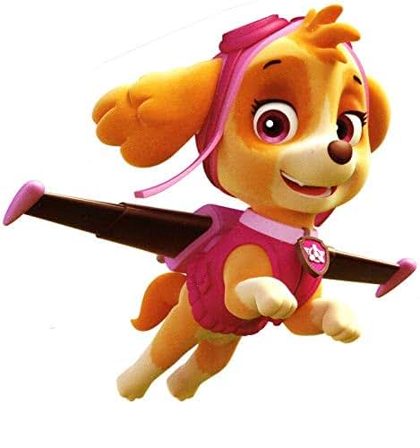 WiggleWalls 5 Inch Skye Paw Patrol Pup Wall Decal Sticker