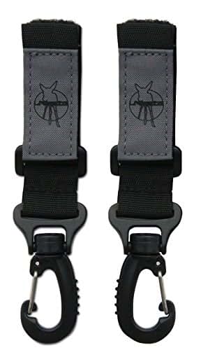 Lassig Casual Buggy Diaper Bag Reflective Star Black with Stroller Hooks (photo 4)