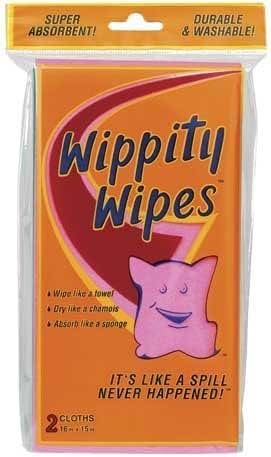 Wippity Wipes 2-Piece Set, 36 Count, Soft Wipes for All Skin Types