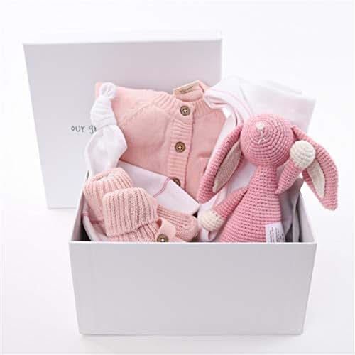 Our Green House Organic Baby Gift Box In Pink For Newborns