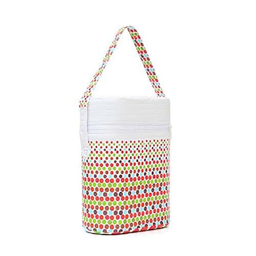 TKOWTB Cute Cartoon Baby Bottle Bag Portable Baby Bottle Insulation Bags Mummy Handbag Milk Thermal Food Warm Bag