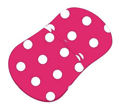 SheetWorld Polka Dot Fitted Bassinet Sheet