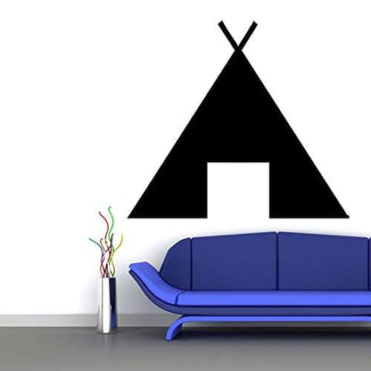 All Things Valuable Tent Camping Vacation Hiking Wilderness Wall Sticker