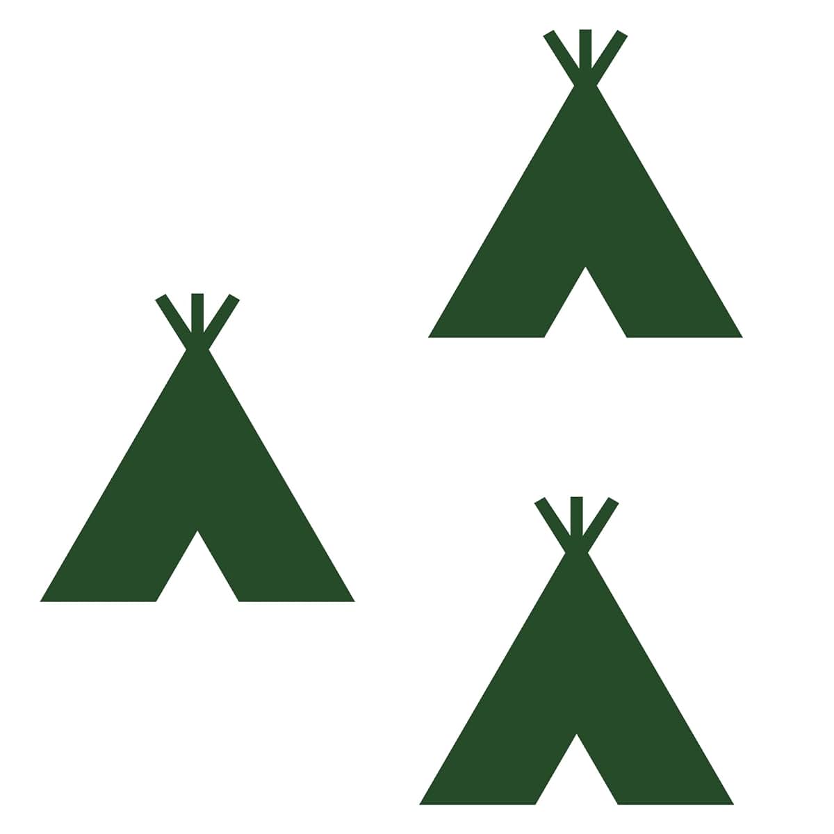 Ohongs Design Studio TeePee Wall Decal for Kids Nursery