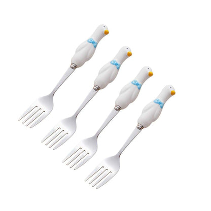 Royal Shang Youpin Cartoon Ceramic Handle Spoon