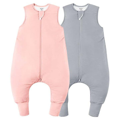 EasyFi Rayon from Bamboo Sleep Sack with Feet, 6-12 Months, 0.5/1.0 TOG