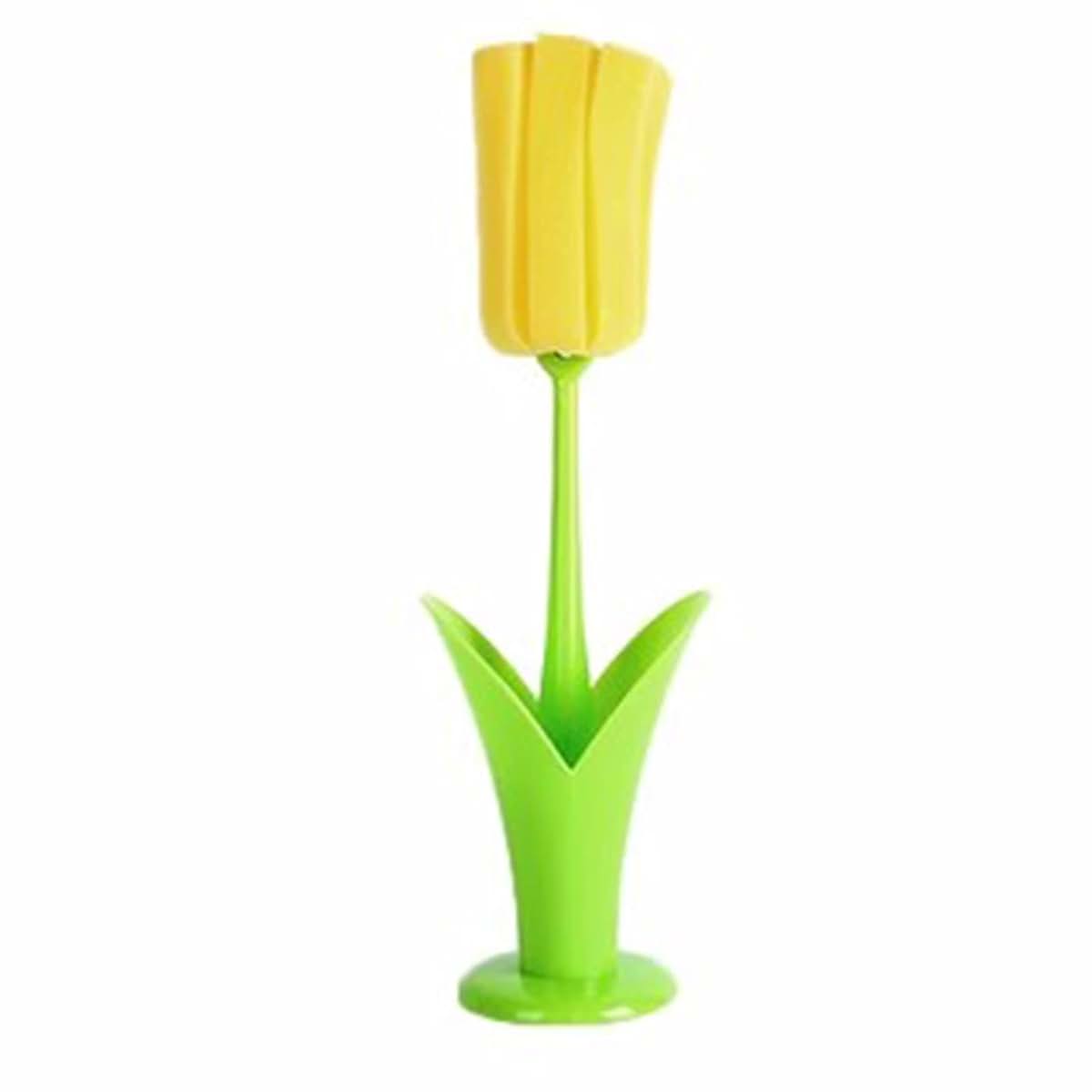 Jwthee 2PCS Sponge Cleaning Brush Set With Long Handle For Bottles