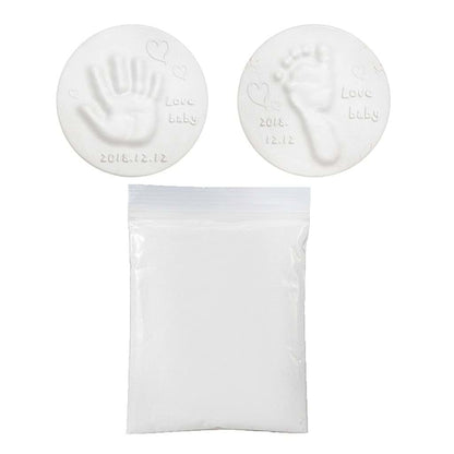 Kassdddf Air Drying Soft Clay for Handprint and Footprint Casting