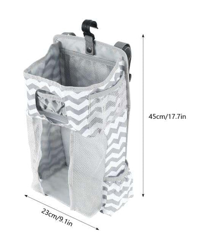 Jhlcarpet Hanging Diaper Caddy Organizer With Multiple Pockets