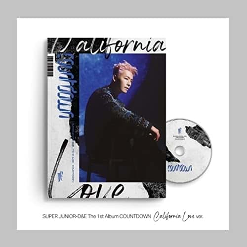 SUPER JUNIOR D&E COUNTDOWN 1st Album CALIFORNIA LOVE Version CD+1p Poster+128p PhotoBook+1p PhotoCard+1p