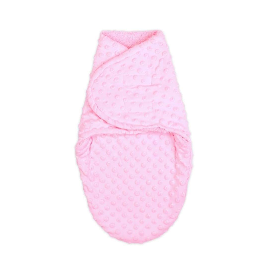 VogueNotion Apparel Newborn Swaddle Wrap 1 Piece, 0-6 Months Unisex. (Pink, OS)