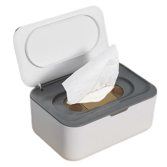Peosaard Wet Wipe Container Gray Dispenser Storage Box