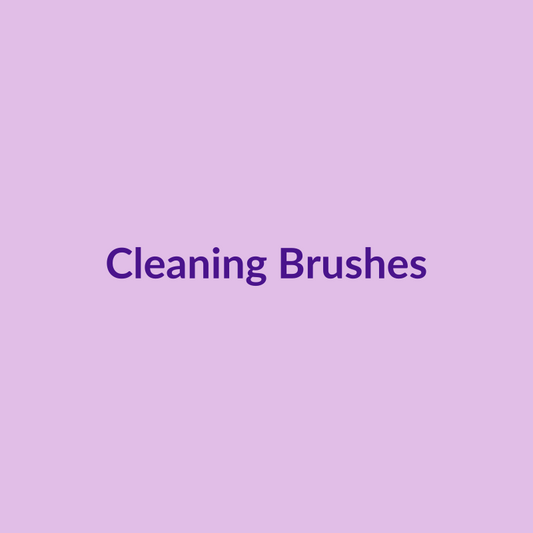 Pump parts cleaning brush set