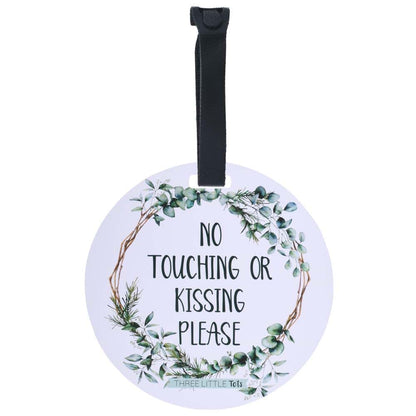(Three Little Tots) No Touching Baby Car Seat and Stroller Two Pack- Baby Safety No Touching Car Seat Sign, Stroller (photo 4)