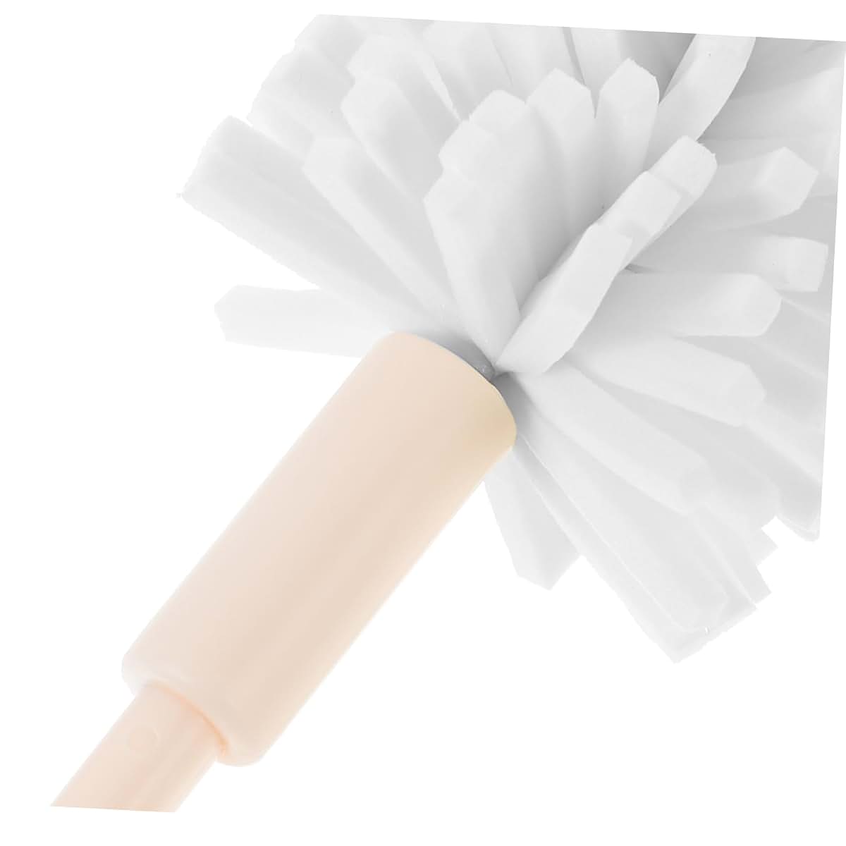 Ipetboom Natural Sponge Cup Brush with Long Handle for Kitchen Cleaning