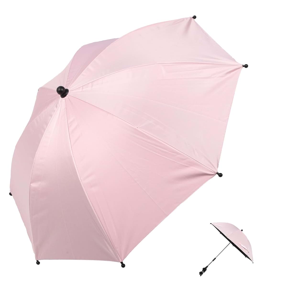 Stroller Umbrella Sunshade Canopy Pink