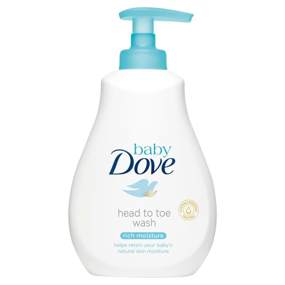Dove Baby Rich Moisture Head To Toe Wash, 200 ml