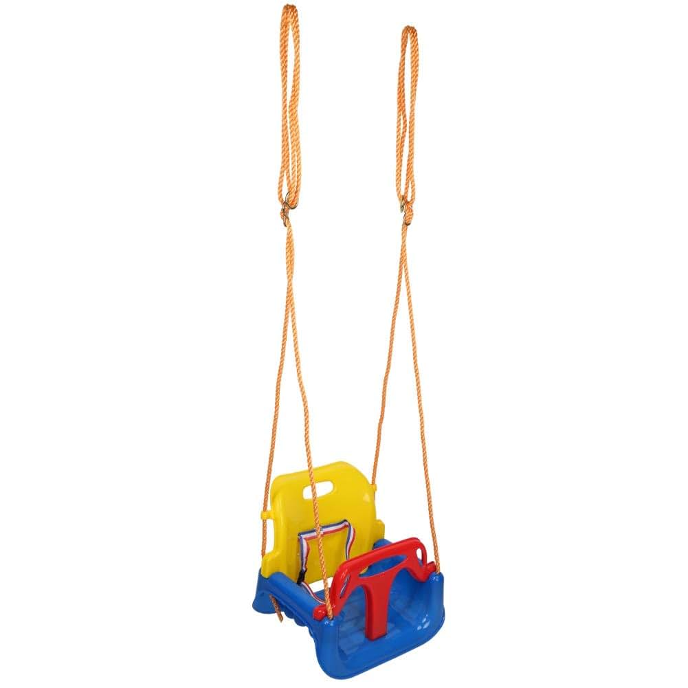 Shanrya Mechanical Grid Swing Seat With Front And Back Belts