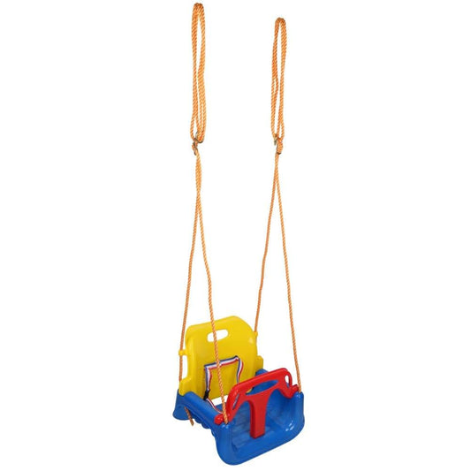 Shanrya Mechanical Grid Swing Seat With Front And Back Belts