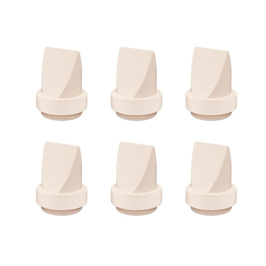 Wevedk Duckbill Valves and Diaphragms for Eufy Wearable Breast Pumps, 6 Pieces