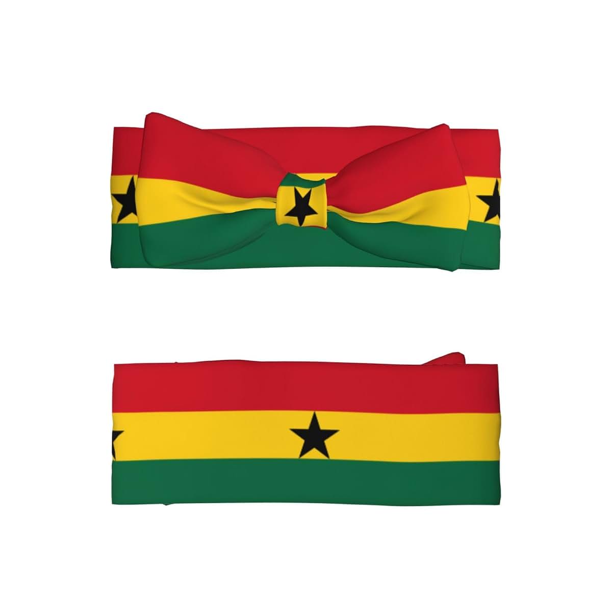 WXZYFP Flag of Ghana Baby Bow Headband with Elasticity (photo 2)