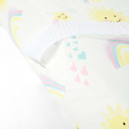 Lush Decor Sunshine Rainbow Soft & Plush Changing Pad Cover, 32" x 16", Yellow (photo 2)