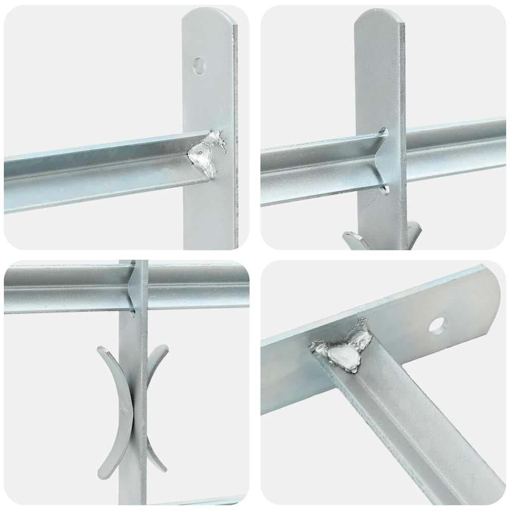FMPGJLYH Adjustable Window Security Grille With 2 Crossbars (photo 4)